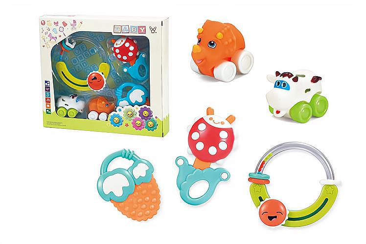 mkm393385 shaking rattle[5pcs] 窗盒婴儿摇铃5pcs