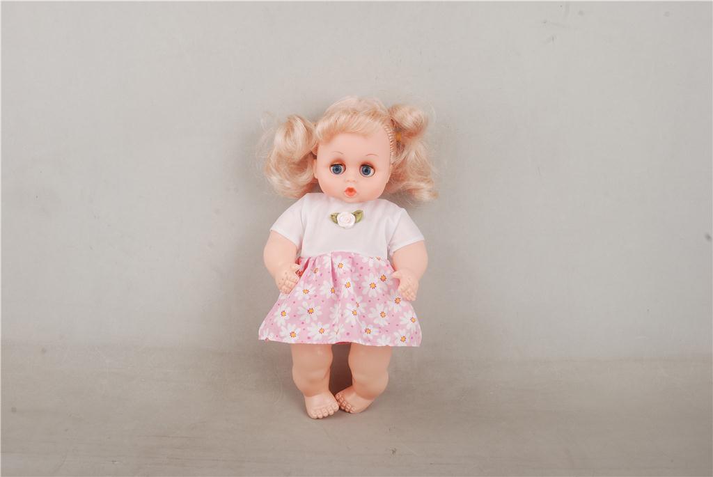 mkn187212 13 inch 4 sound doll with ic 袋庄13寸活眼四声活眼ic