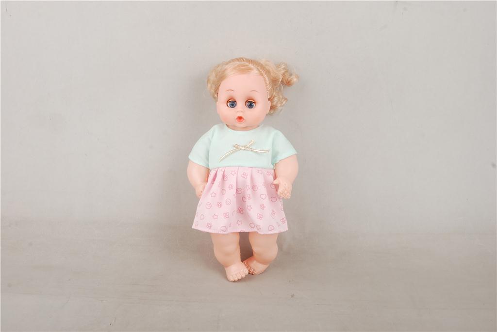 mkn187302 13 inch 4 sound doll with ic 袋庄13寸活眼四声活眼ic